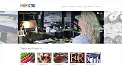 Desktop Screenshot of horizonscreenprinting.com